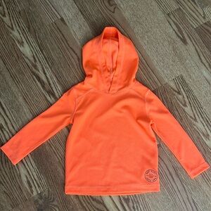 GAP Toddler Hoodie Rash Guard Orange with hood size 2 years